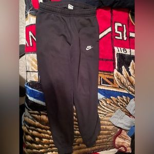 Black Nike joggers